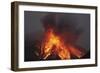 Molten Lava Erupts from Sakurajima Kagoshima Japan-Nosnibor137-Framed Photographic Print