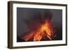 Molten Lava Erupts from Sakurajima Kagoshima Japan-Nosnibor137-Framed Photographic Print