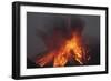 Molten Lava Erupts from Sakurajima Kagoshima Japan-Nosnibor137-Framed Photographic Print