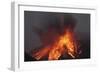 Molten Lava Erupts from Sakurajima Kagoshima Japan-Nosnibor137-Framed Photographic Print