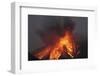 Molten Lava Erupts from Sakurajima Kagoshima Japan-Nosnibor137-Framed Photographic Print