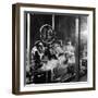 Molten Metal on a Production Line-Heinz Zinram-Framed Photographic Print