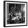 Molten Metal on a Production Line-Heinz Zinram-Framed Photographic Print