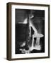 Molten Steel Cascading in Otis Steel Mill in Historic "Pouring the Heat" Photo-Margaret Bourke-White-Framed Photographic Print