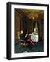 Moltke in Versailles, 1872-Anton Alexander von Werner-Framed Giclee Print