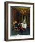 Moltke in Versailles, 1872-Anton Alexander von Werner-Framed Premium Giclee Print