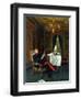 Moltke in Versailles, 1872-Anton Alexander von Werner-Framed Premium Giclee Print