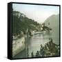 Moltrasio (Italy), Lake Como-Leon, Levy et Fils-Framed Stretched Canvas