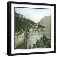Moltrasio (Italy), Lake Como-Leon, Levy et Fils-Framed Premium Photographic Print