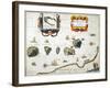 Moluccas: Spice Islands-Jan Blaeu-Framed Giclee Print