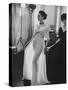 Molyneux's See Thru Jersey Evening Dress-Paul Schutzer-Stretched Canvas