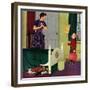 "Mom, I Cleaned My Room!", April 2, 1955-Richard Sargent-Framed Giclee Print