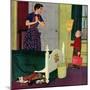 "Mom, I Cleaned My Room!", April 2, 1955-Richard Sargent-Mounted Giclee Print
