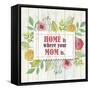 Mom Is Home-Kimberly Allen-Framed Stretched Canvas