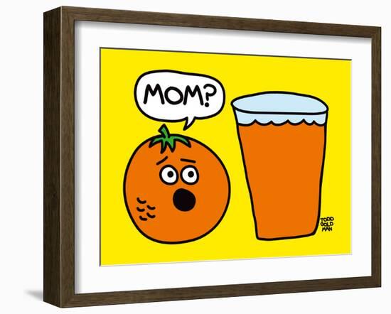 Mom OJ-Todd Goldman-Framed Art Print