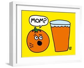 Mom OJ-Todd Goldman-Framed Art Print