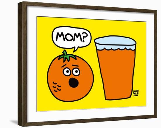 Mom OJ-Todd Goldman-Framed Giclee Print