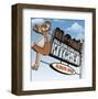 Mom's All-You-Can-Eat Kitchen-Anthony Ross-Framed Art Print