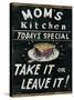 Mom's Kitchen-Pela Design-Stretched Canvas