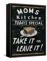 Mom's Kitchen-Pela Design-Framed Stretched Canvas