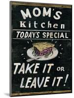 Mom's Kitchen-Pela Design-Mounted Art Print