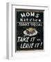 Mom's Kitchen-Pela Design-Framed Premium Giclee Print