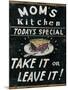 Mom's Kitchen-Pela Design-Mounted Art Print