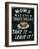 Mom's Kitchen-Pela Design-Framed Art Print