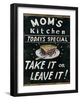 Mom's Kitchen-Pela Design-Framed Art Print
