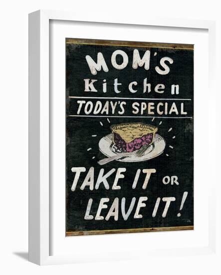 Mom's Kitchen-Pela Design-Framed Art Print