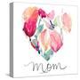 Mom with Tulip Heart-Lanie Loreth-Stretched Canvas