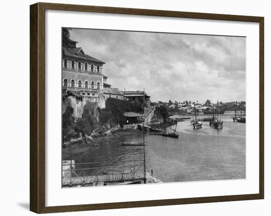 Mombasa Harbor-null-Framed Photographic Print