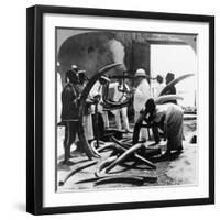 Mombasa: Ivory Trade-null-Framed Giclee Print