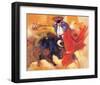 Moment of Concentration-Joadoor-Framed Art Print