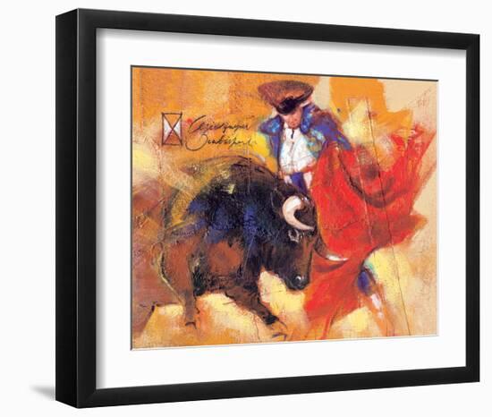 Moment of Concentration-Joadoor-Framed Art Print