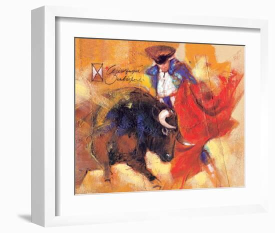 Moment of Concentration-Joadoor-Framed Art Print