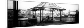 Moment of Life along the River Thames in London - The Tower Bridge in the background - London - UK-Philippe Hugonnard-Mounted Photographic Print