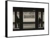 Moment of Life in NYC Subway Station to the Fifth Avenue - Manhattan - New York City-Philippe Hugonnard-Framed Stretched Canvas