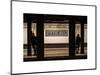 Moment of Life in NYC Subway Station to the Fifth Avenue - Manhattan - New York City-Philippe Hugonnard-Mounted Art Print
