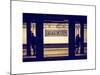 Moment of Life in NYC Subway Station to the Fifth Avenue - Manhattan - New York-Philippe Hugonnard-Mounted Art Print