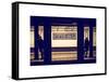 Moment of Life in NYC Subway Station to the Fifth Avenue - Manhattan - New York-Philippe Hugonnard-Framed Stretched Canvas