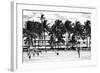 Moment of Life on Ocean Drive - Miami Beach - Florida - USA-Philippe Hugonnard-Framed Photographic Print