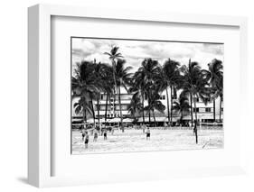 Moment of Life on Ocean Drive - Miami Beach - Florida - USA-Philippe Hugonnard-Framed Photographic Print