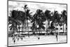 Moment of Life on Ocean Drive - Miami Beach - Florida - USA-Philippe Hugonnard-Mounted Photographic Print