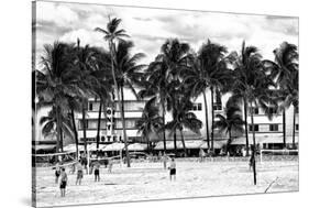 Moment of Life on Ocean Drive - Miami Beach - Florida - USA-Philippe Hugonnard-Stretched Canvas