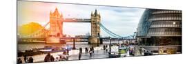 Moment of Life to City Hall with Tower Bridge - City of London - UK - England - United Kingdom-Philippe Hugonnard-Mounted Photographic Print