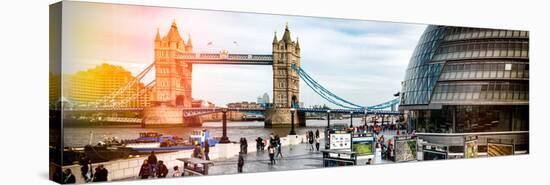 Moment of Life to City Hall with Tower Bridge - City of London - UK - England - United Kingdom-Philippe Hugonnard-Stretched Canvas