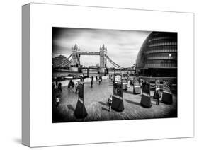 Moment of Life to City Hall with Tower Bridge - City of London - UK - England - United Kingdom-Philippe Hugonnard-Stretched Canvas