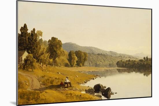 Moment's Rest-Sanford Robinson Gifford-Mounted Giclee Print