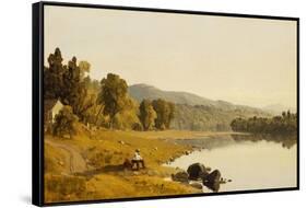 Moment's Rest-Sanford Robinson Gifford-Framed Stretched Canvas